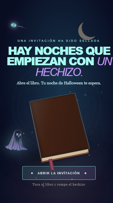 Vista previa de halloween libro neon